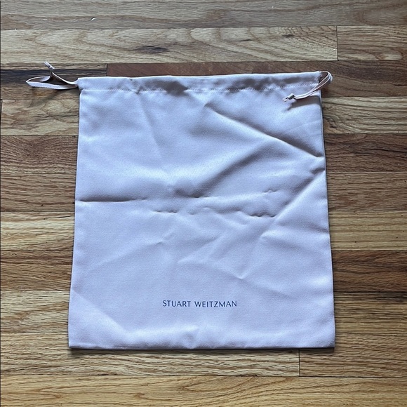 STUART WEITZMAN  Pink Dust Bag MEDIUM - Picture 1 of 2
